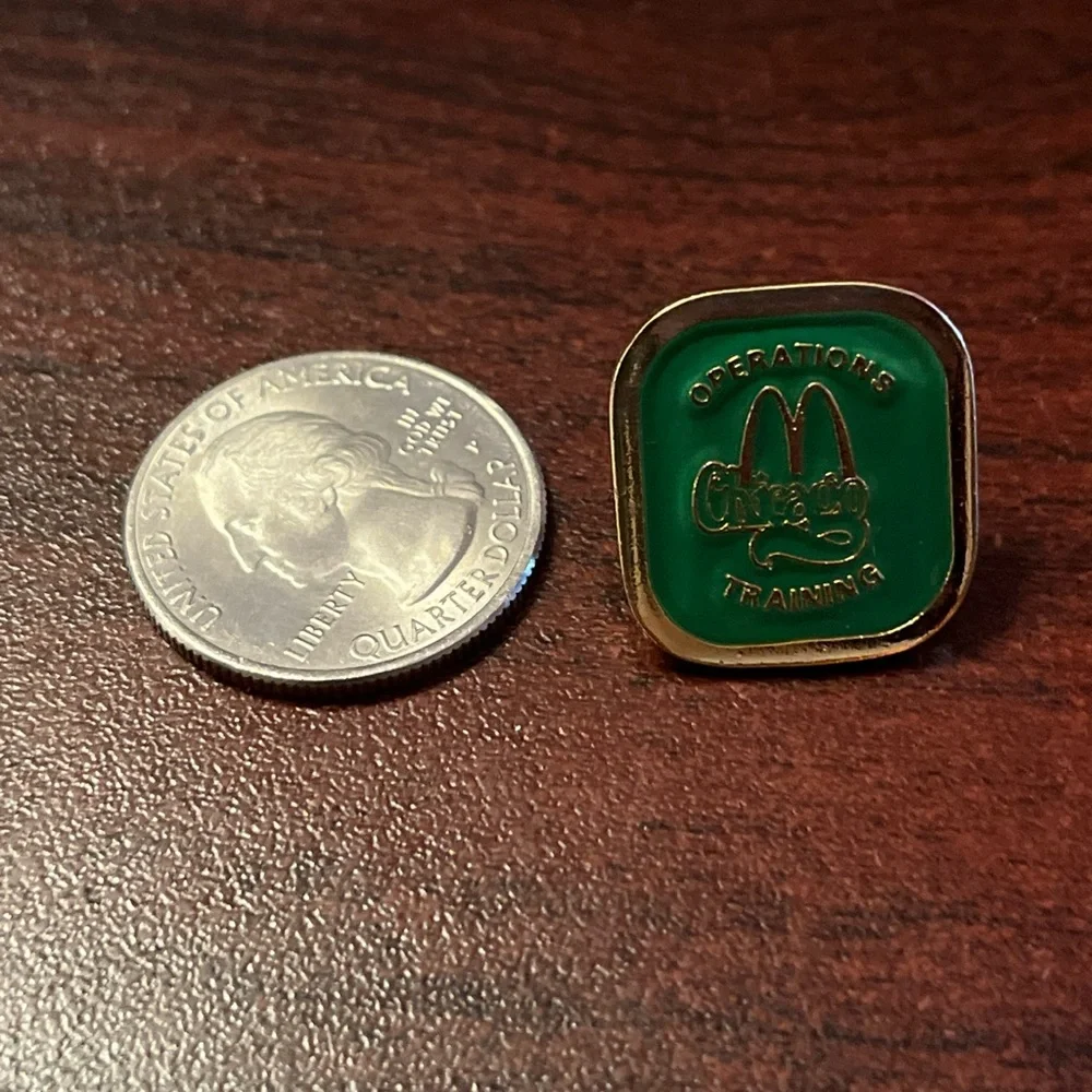 Lot‎ Of 4 McDonald’s Employee Lapel Hat Pins
